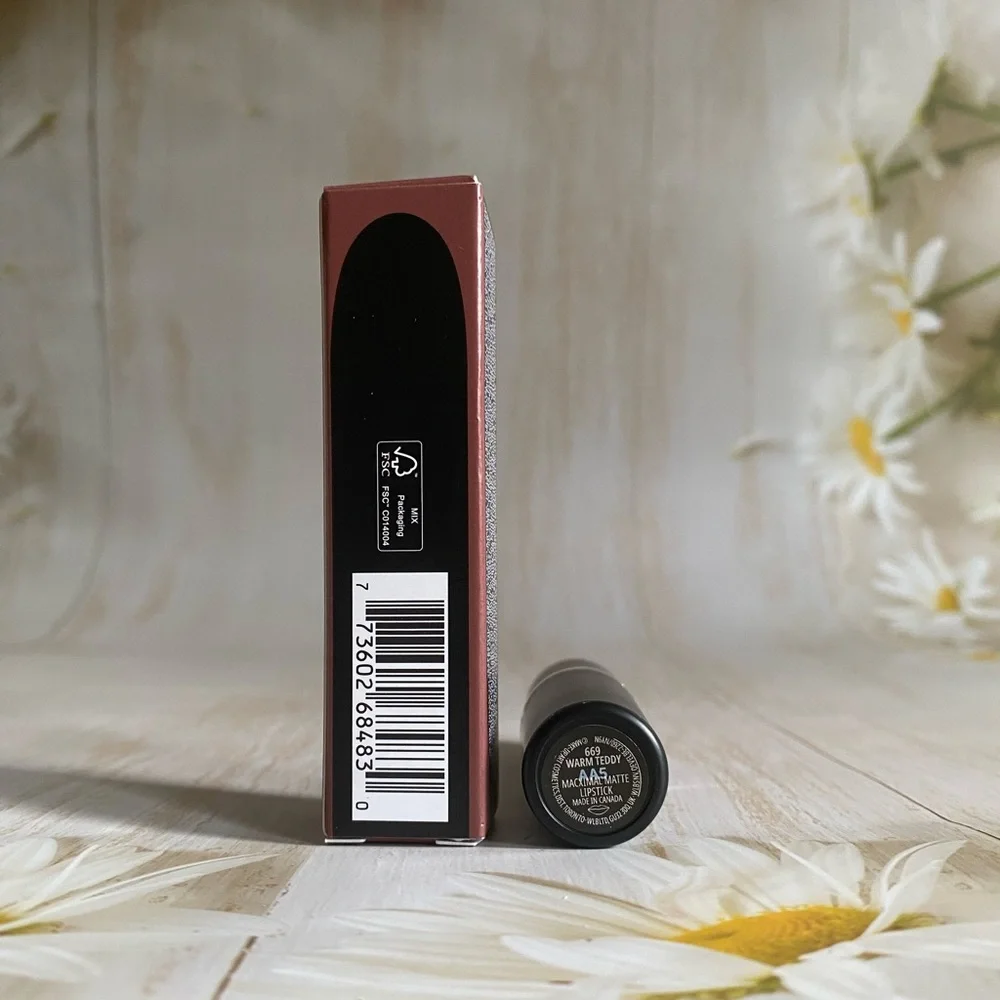 M.A.C MAC Macximal Matte Lipstick - 669 Warm Teddy - 0.12 oz / 30.5 g - NIB